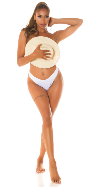 Musthave Bikini Bottoms Brazilian White